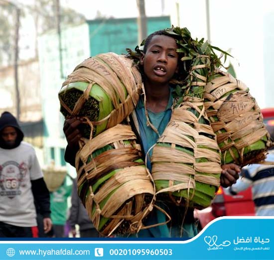 أعراض إدمان القات النفسية والجسدية