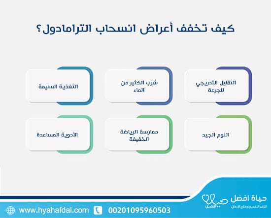 كيف تخفف أعراض انسحاب الترامادول؟