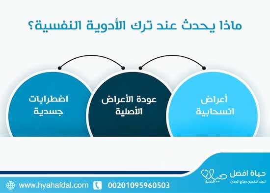 ماذا يحدث عند ترك الأدوية النفسية؟